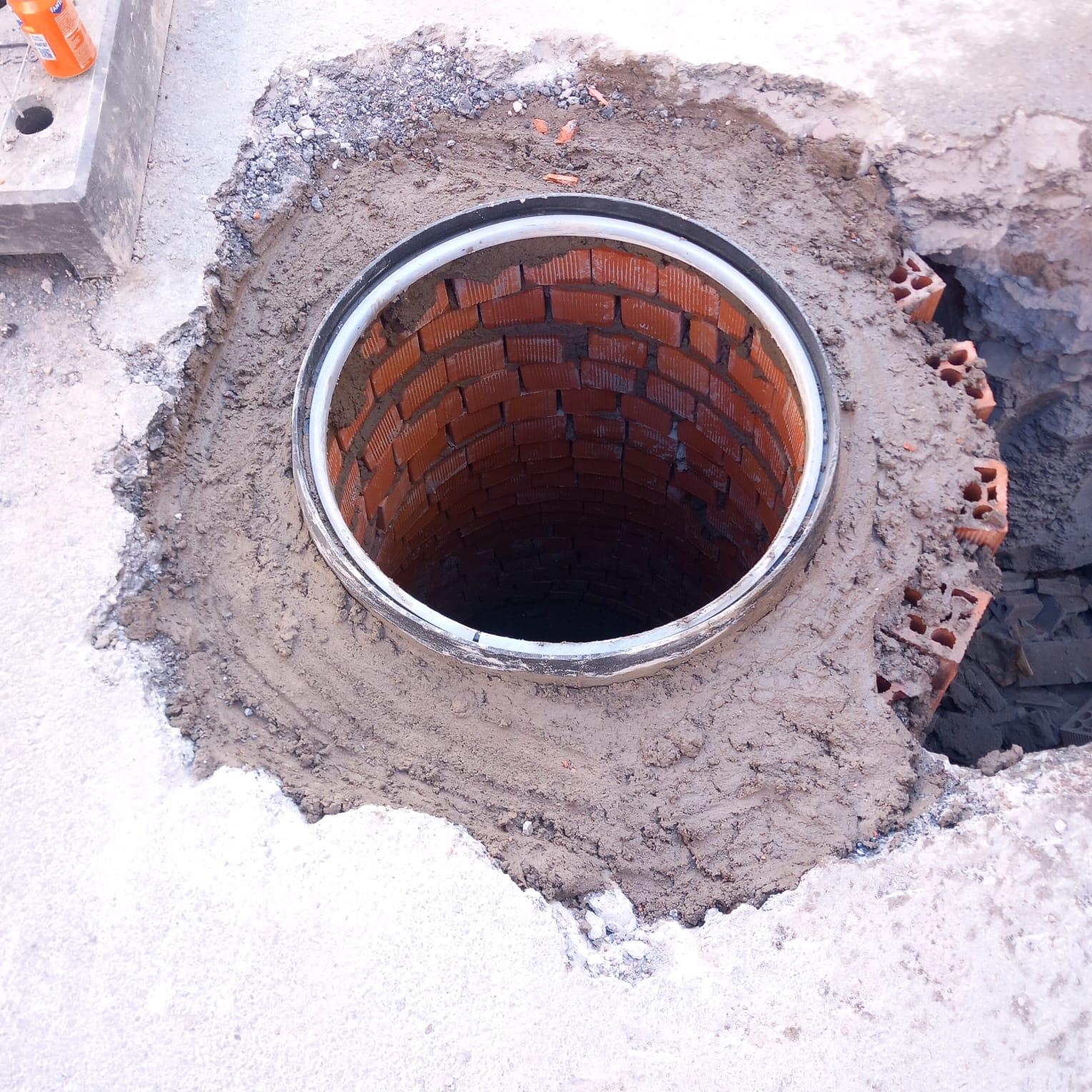 Obras de pocería en Galapagar