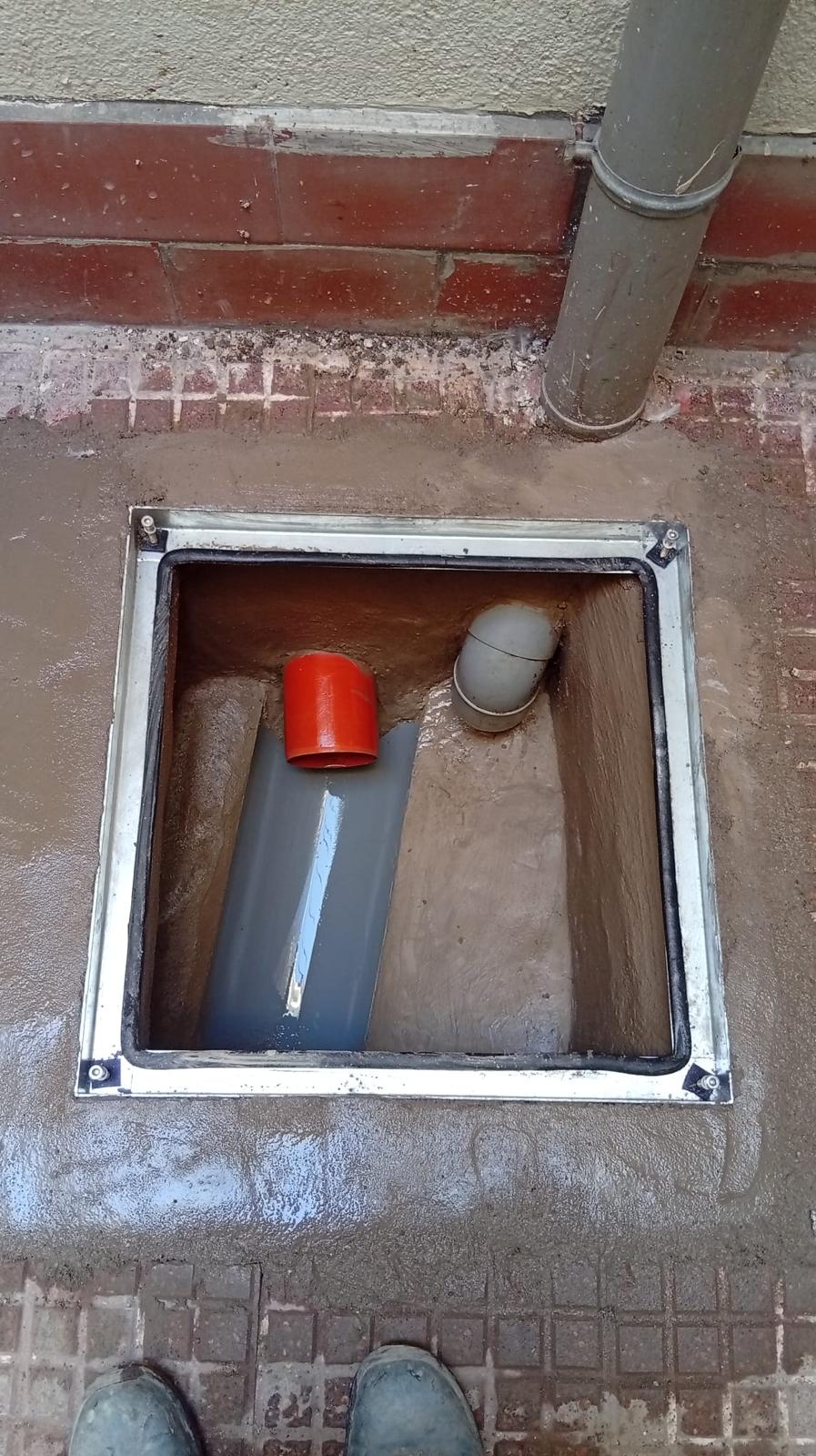 Obras de pocería en Galapagar