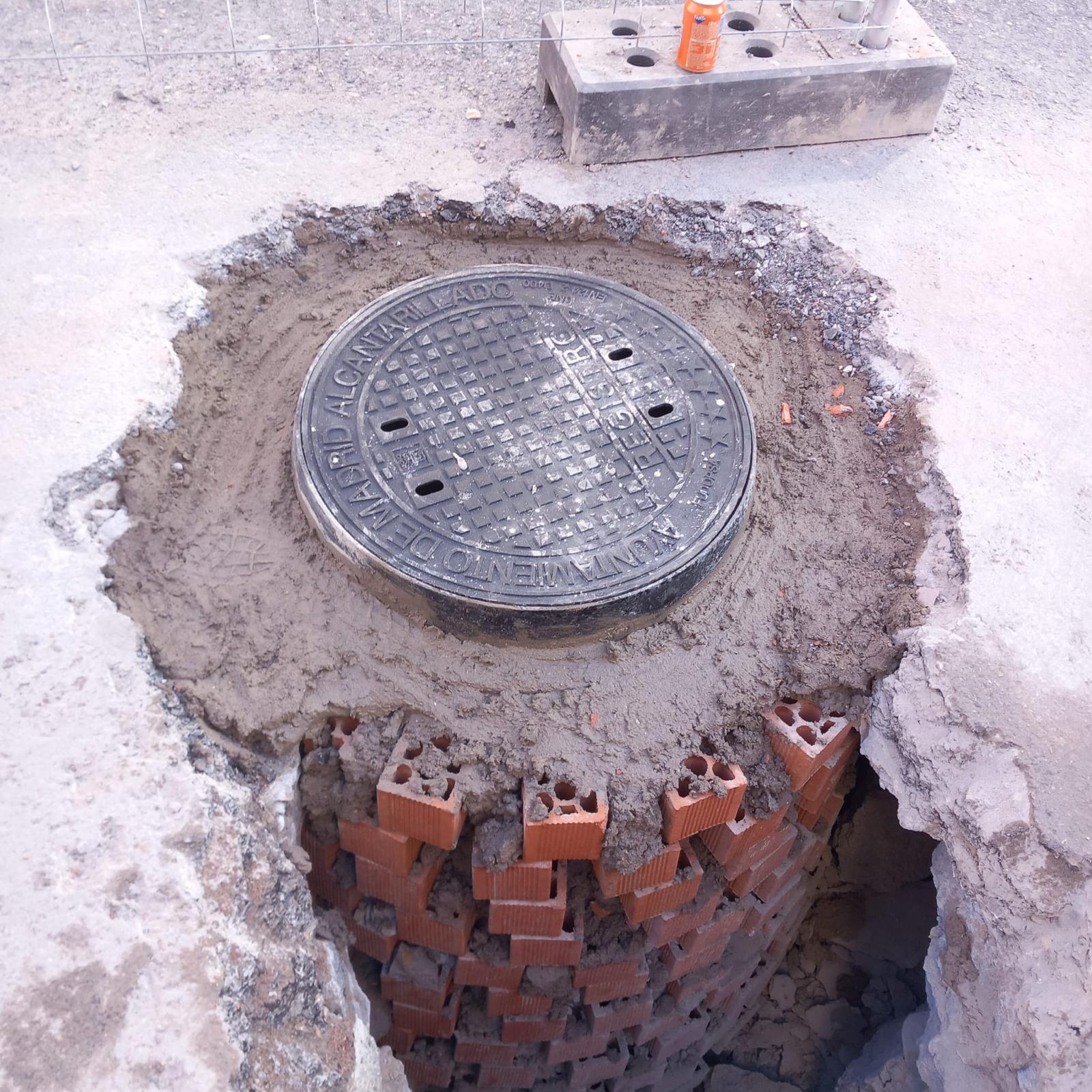 Obras de pocería en Galapagar