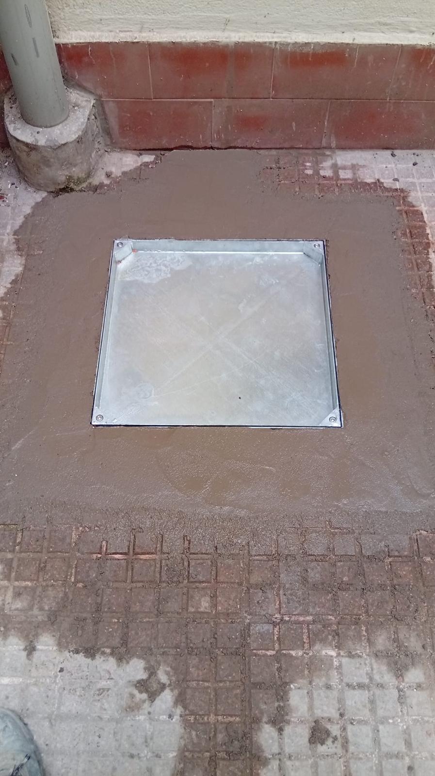 Obras de pocería en Galapagar